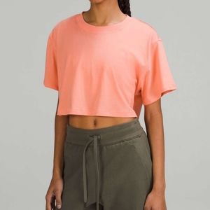 Lululemon All Yours Cropped Tee